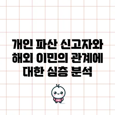 개인 파산 신고자와 해외 이민의 관계에 대한 심층 분석