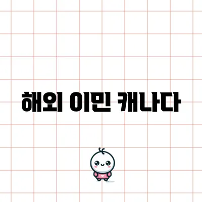 해외 이민: 캐나다